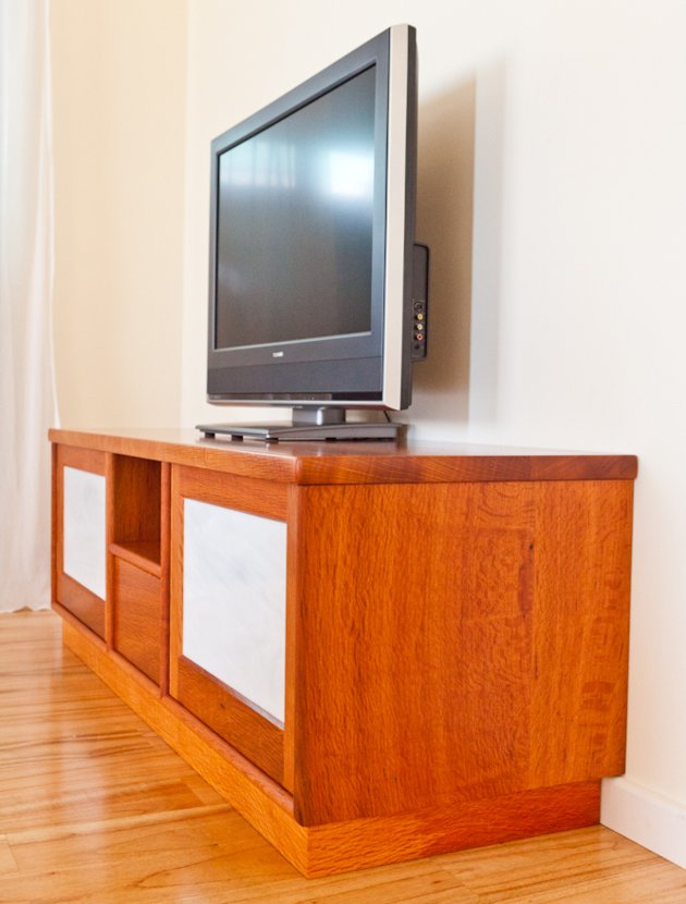 Sheoak tv cabinet - Furniture maker Perth